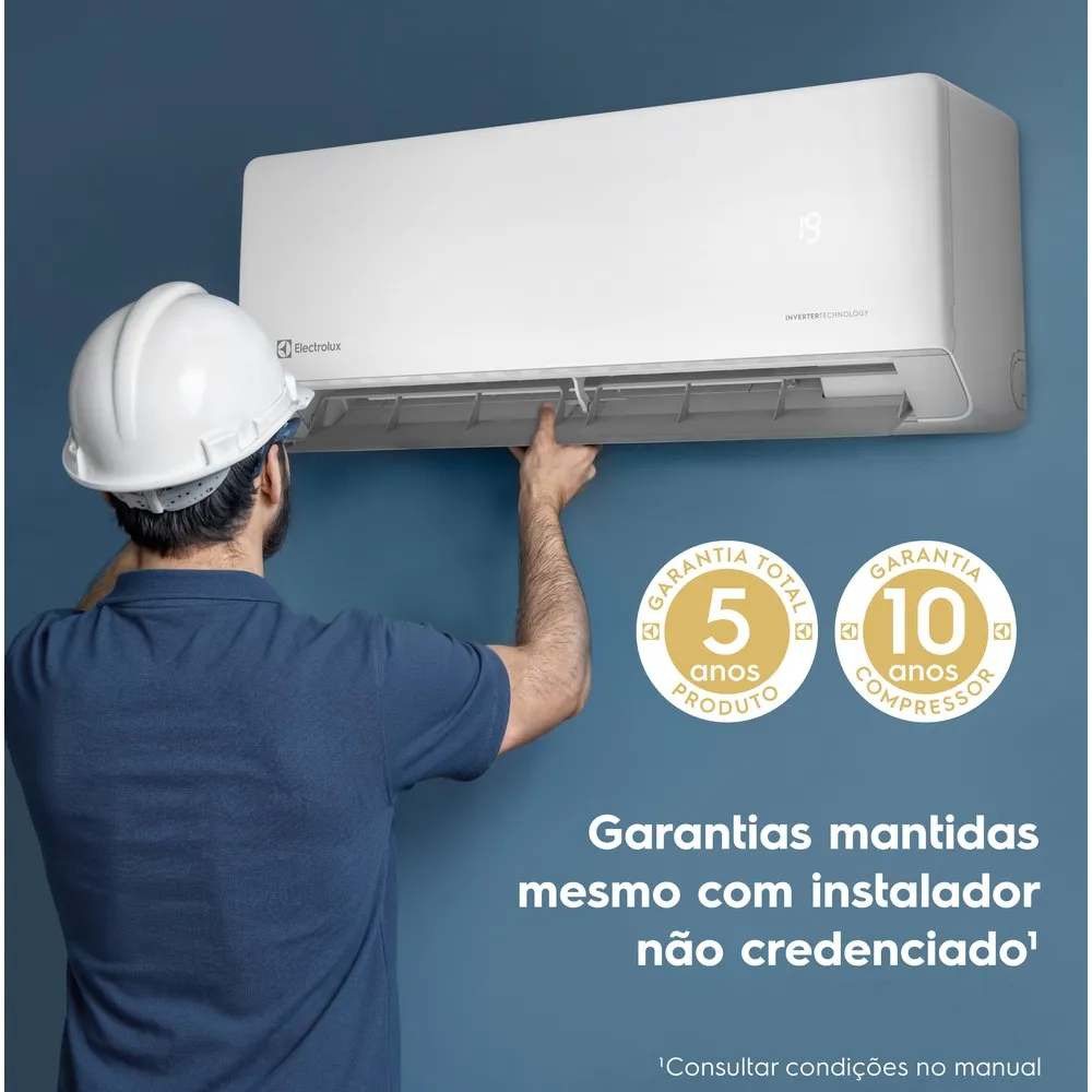 Ar-condicionado Split Electrolux MaxComfort Inverter Quente/Frio 18.000 BTUs (NI18R/NE18R)