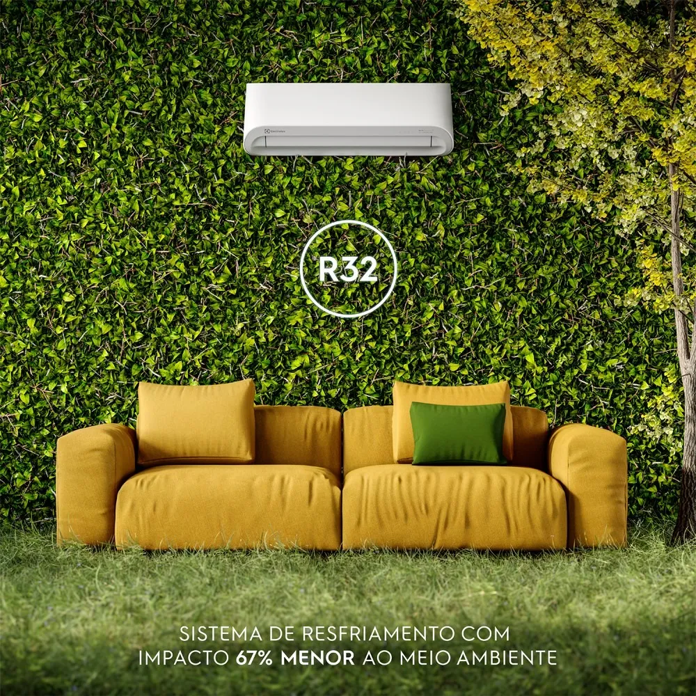 Ar-Condicionado Split Electrolux 18.000 BTUs Color Adapt Quente/Frio com Wi-fi (YI18R/YE18R)