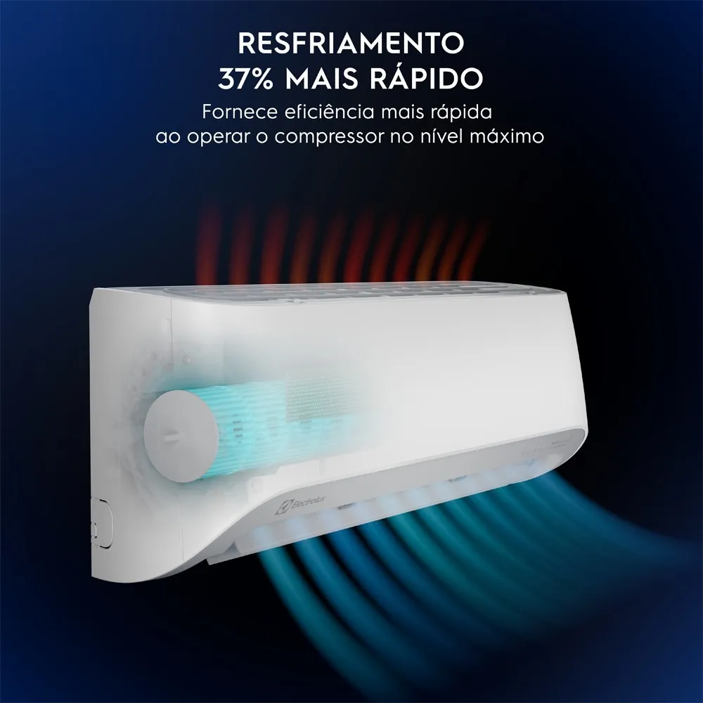 Ar-Condicionado Split Electrolux Inverter 18.000 BTUs Color Adapt Quente/Frio (JI18R/JE18R)