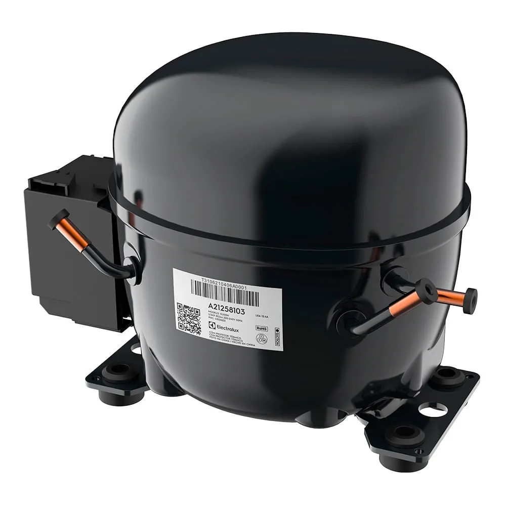Compressor EL100H 1/3HP R134a 220-240V 60Hz Electrolux
