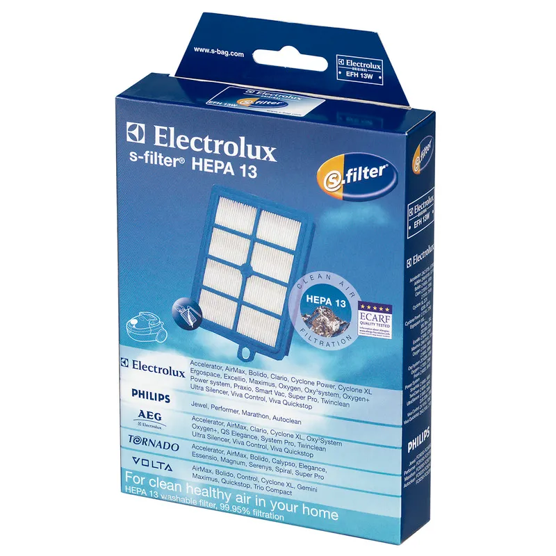 Filtro Hepa para aspiradores de pó Electrolux (EFH13W)