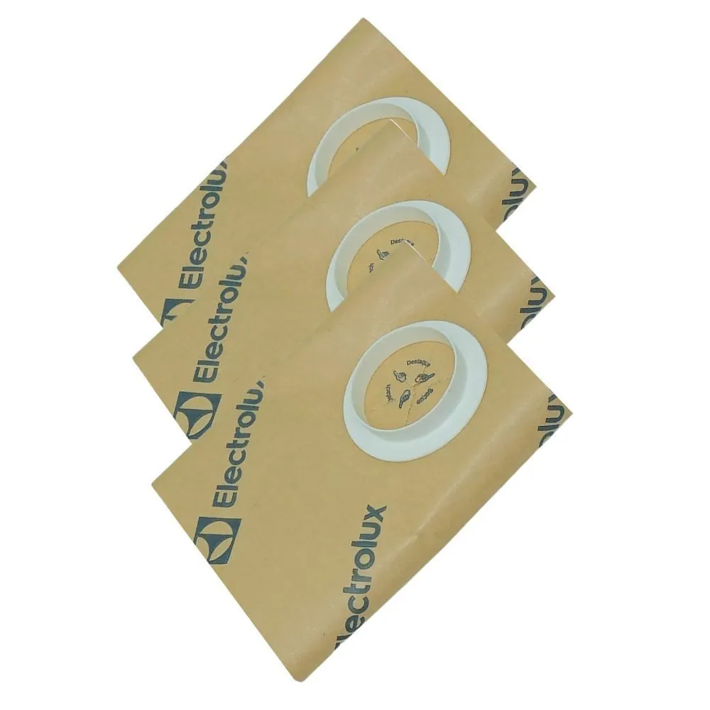 3 Kits 3 Sacos de aspirador de pó Modelos A20 e Gt3000 (CSE20) Electrolux