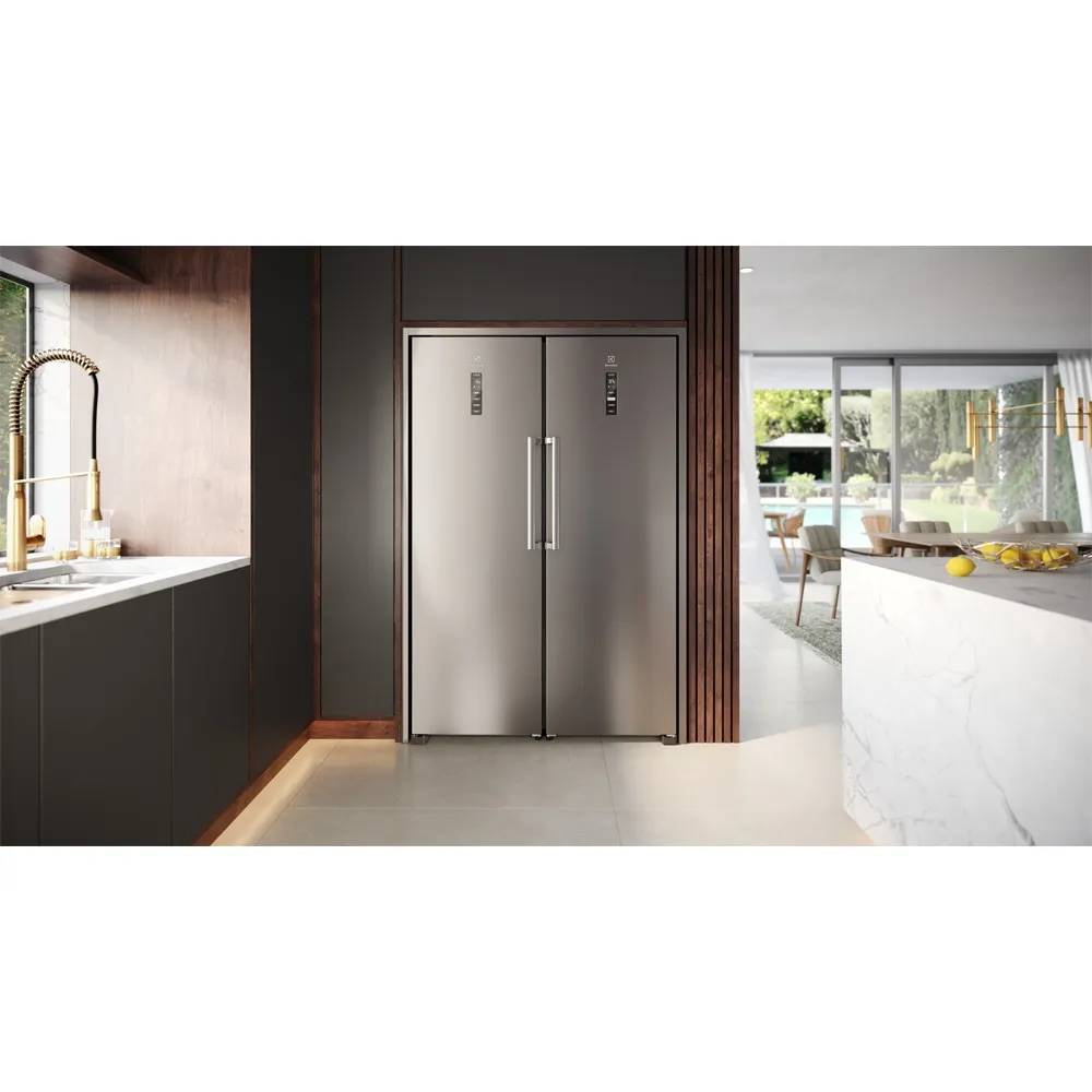Geladeira Electrolux Frost Free 354L Experience Com Autosense Twins Cor Inox (RTI4S)