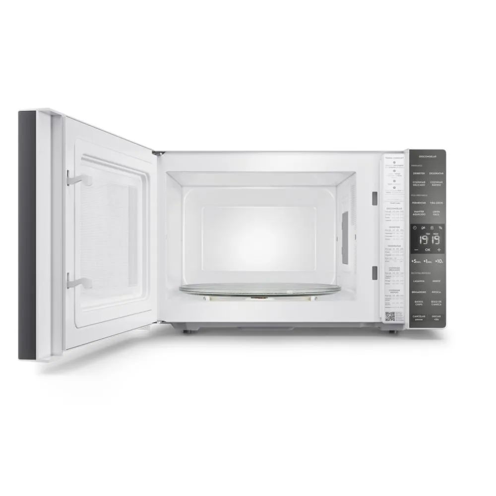 Micro-ondas Electrolux 36L Branco Efficient com Descongelamento Assistido (ME36B)