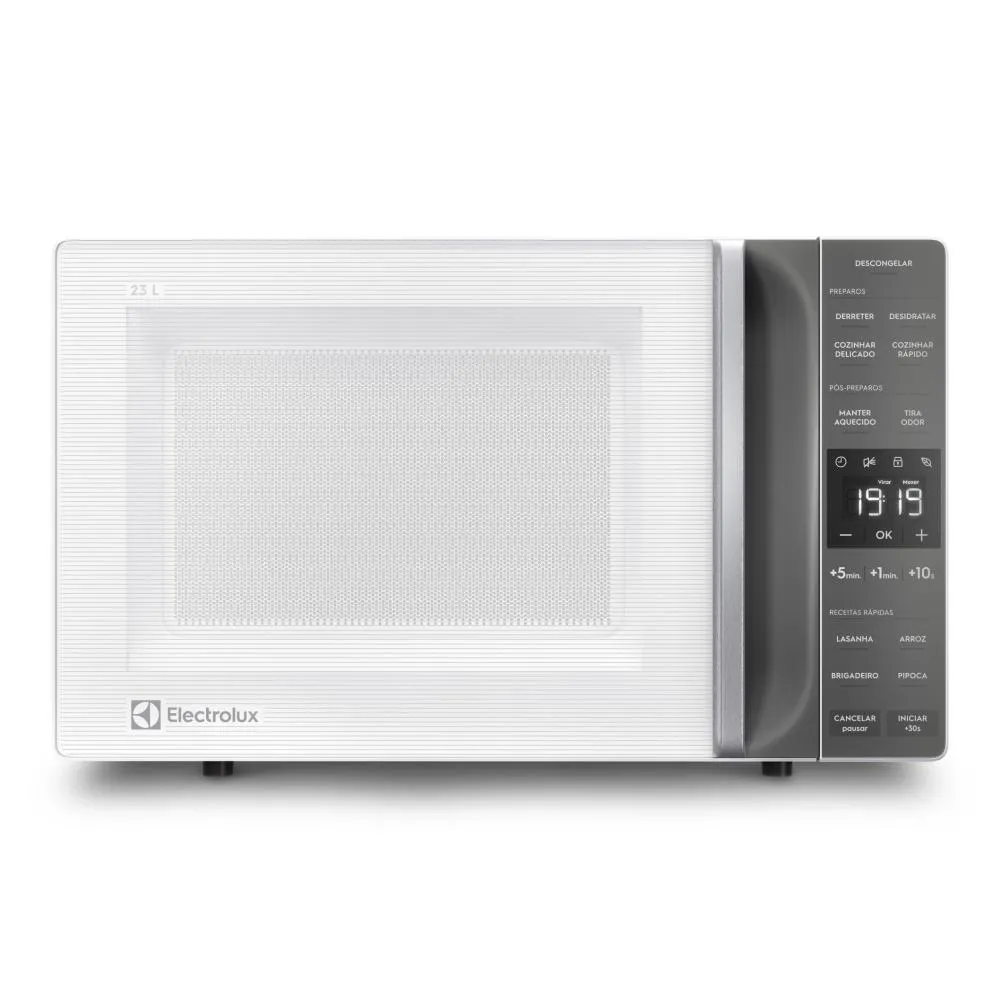 Micro-ondas Electrolux 23L Branco Efficient com Descongelamento Assistido (ME23B)