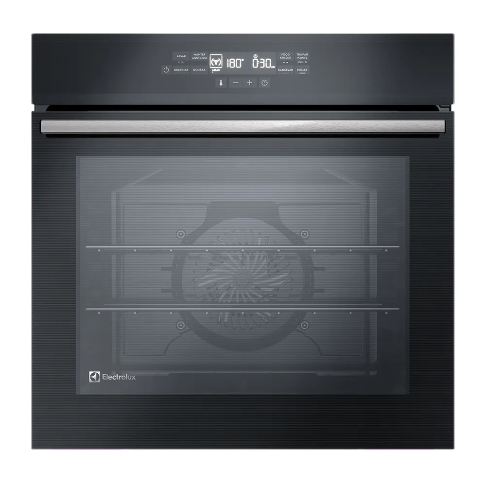 Torre de Cocção com Micro-ondas de Embutir 34l Experience + Forno de Embutir Elétrico 80L Experience com FoodSensor Electrolux (ME3BP+OE8EF)