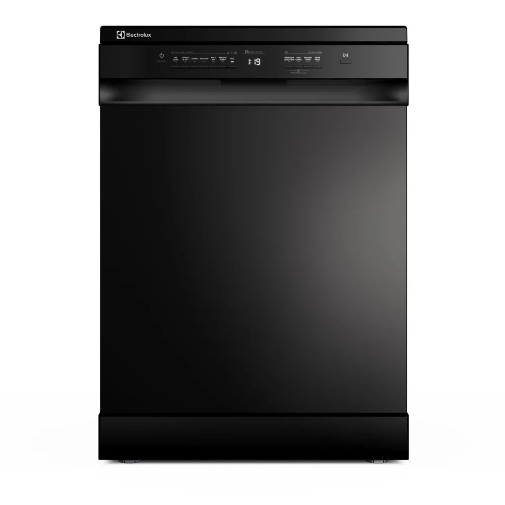 Lava-Louça Electrolux 14 Serviços Preta com Programa Lava e Seca 50 min (LP14E)
