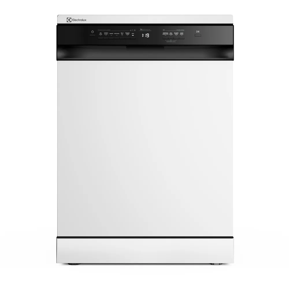 Lava-Louça Electrolux 14 Serviços Branca com Programa Lava & Seca 50 min (LB14E)
