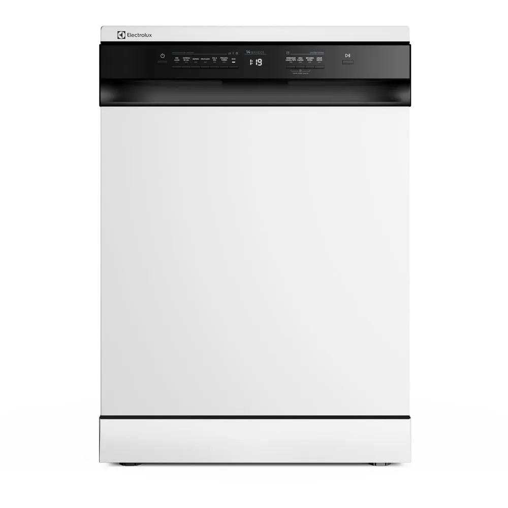 Lava-Louça Electrolux 14 Serviços Branca com Programa Lava & Seca 50 min (LB14E)
