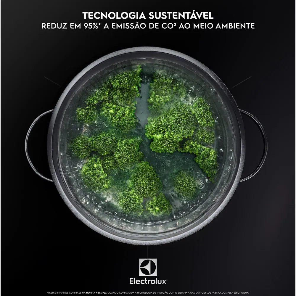 Cooktop 2 Bocas de Indução Electrolux com Unicook e Painel Touch (IC30)
