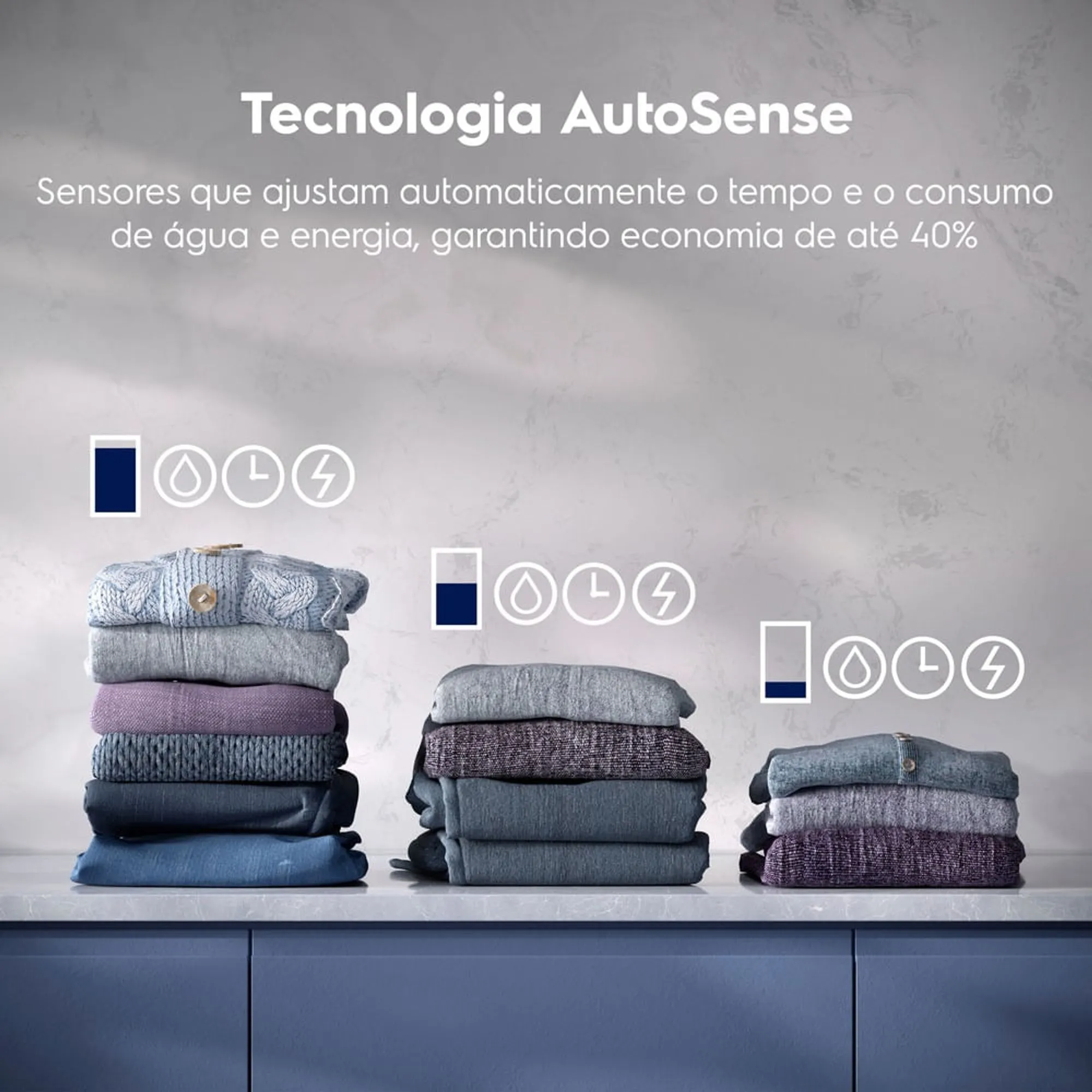 Máquina de Lavar Frontal Electrolux 12kg Cinza Ônix Inverter com Água Quente e Lavagem Inteligente (LFC12)