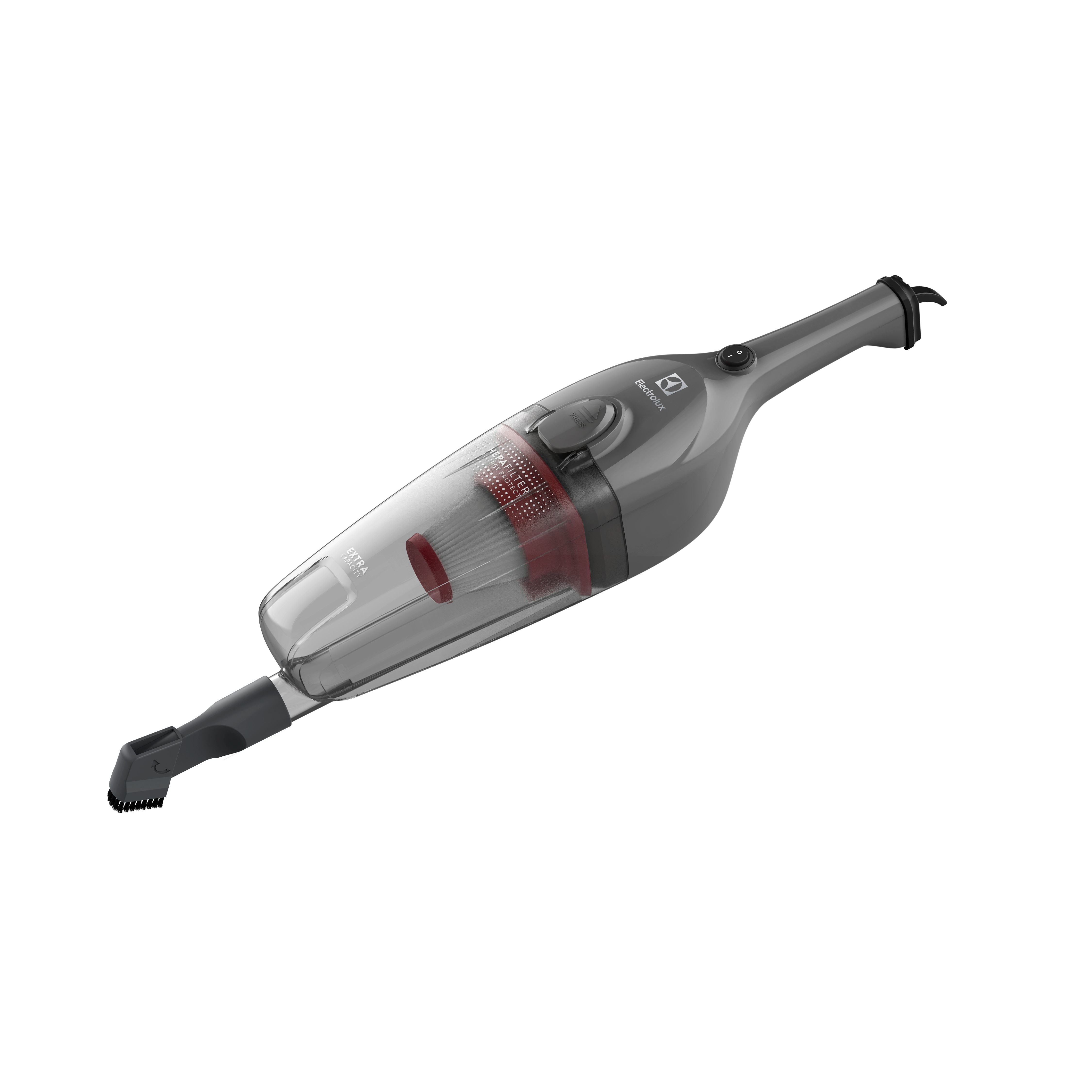 Aspirador de Pó Vertical com Fio Electrolux 1450W 2 em 1 Ultra Filtro HEPA Cinza (STK15)