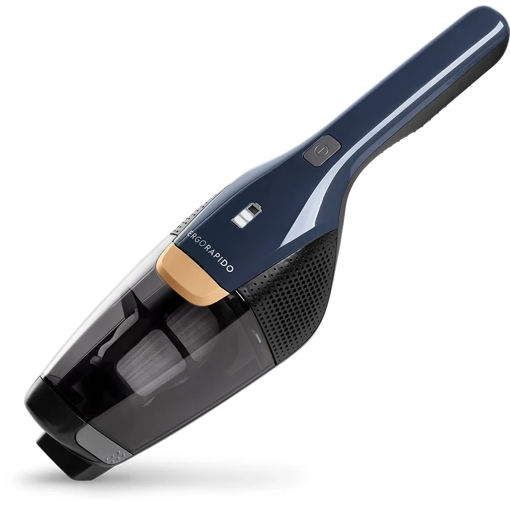 Aspirador de Pó Vertical Sem Fio Electrolux Ergorapido 2 em 1 Luz LED até 35 min Azul (ERG25N)
