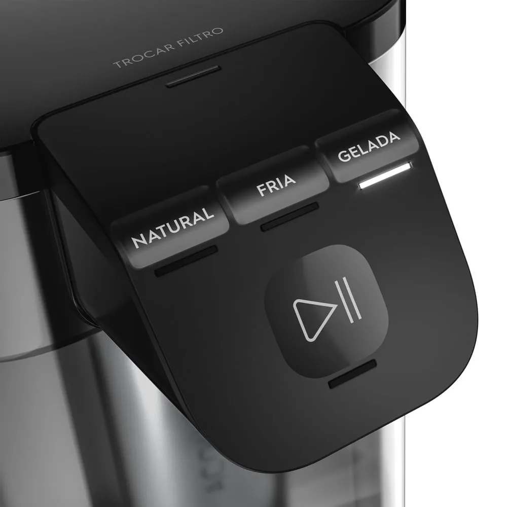 Purificador Electrolux Eletrônico Compacto Experience Pure 4x Digital Preto (PE12P)