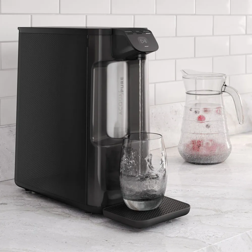 Purificador Electrolux Eletrônico Compacto Experience Pure 4x Digital Preto (PE12P) + Filtro/Refil Original de Água Acqua Pure