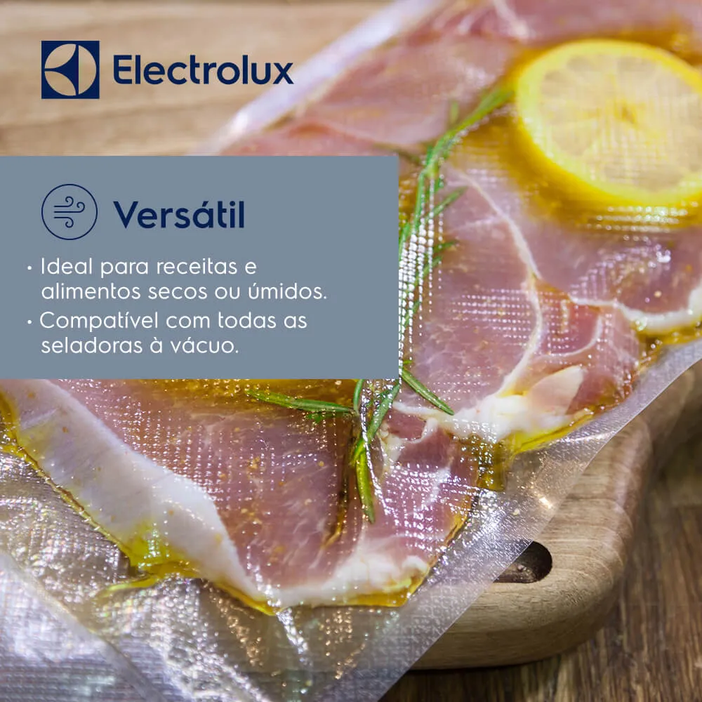 Kit Rolos de Sacos Electrolux para Seladoras a Vácuo 02 Unidades