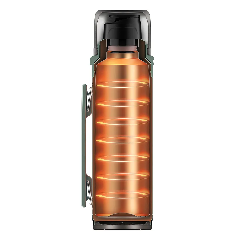 Garrafa Térmica Electrolux 1L Verde Sense To Go Antivazamentos