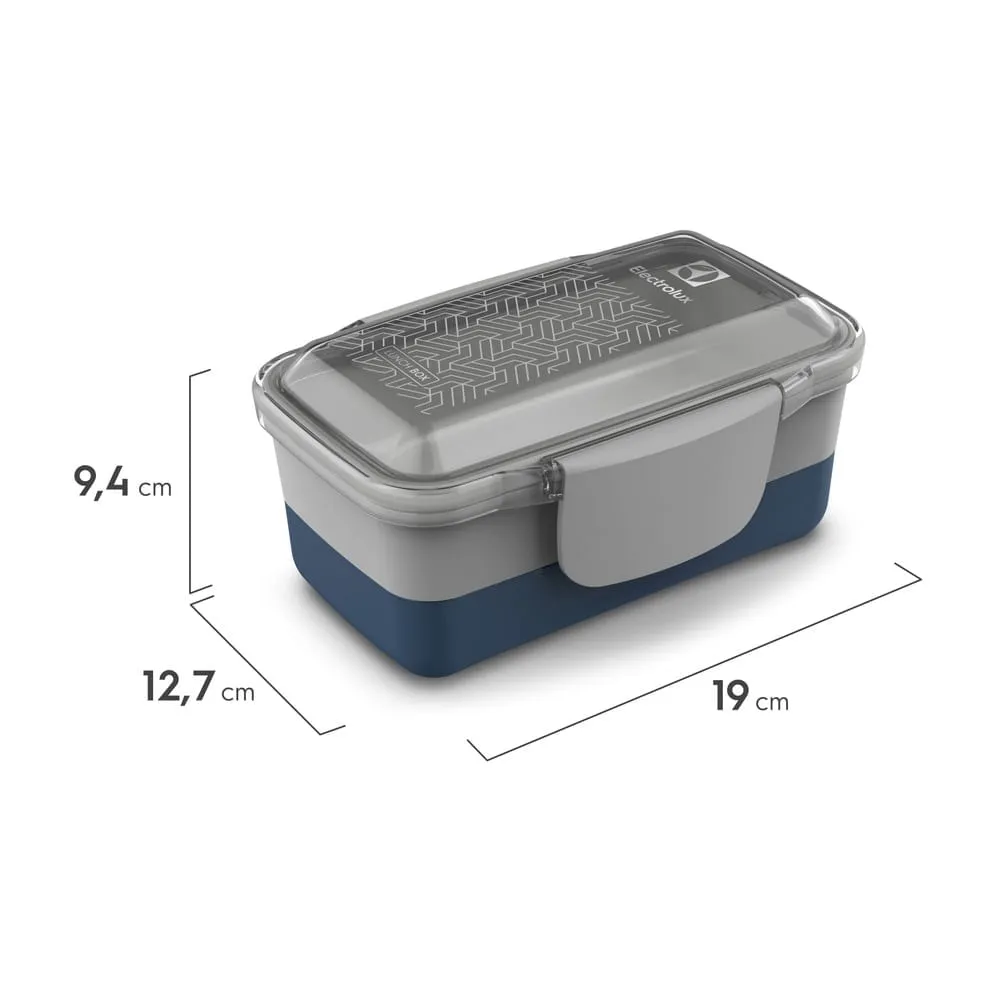 Marmiteira Lunch Box Electrolux Azul Resistente a Temperatura