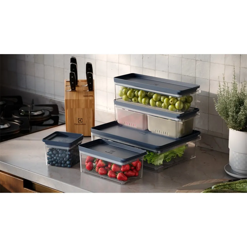 Organizador de Geladeira Electrolux Experience com Escorredor 1,5L