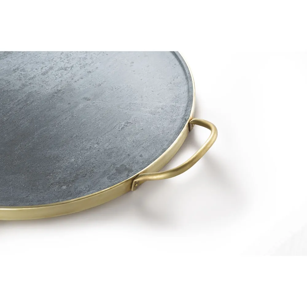 Kit Pedra para Pizza de Pedra Sabão com Alças de Cobre + Potes Herméticos Refratários com Tampa de Bambu Electrolux