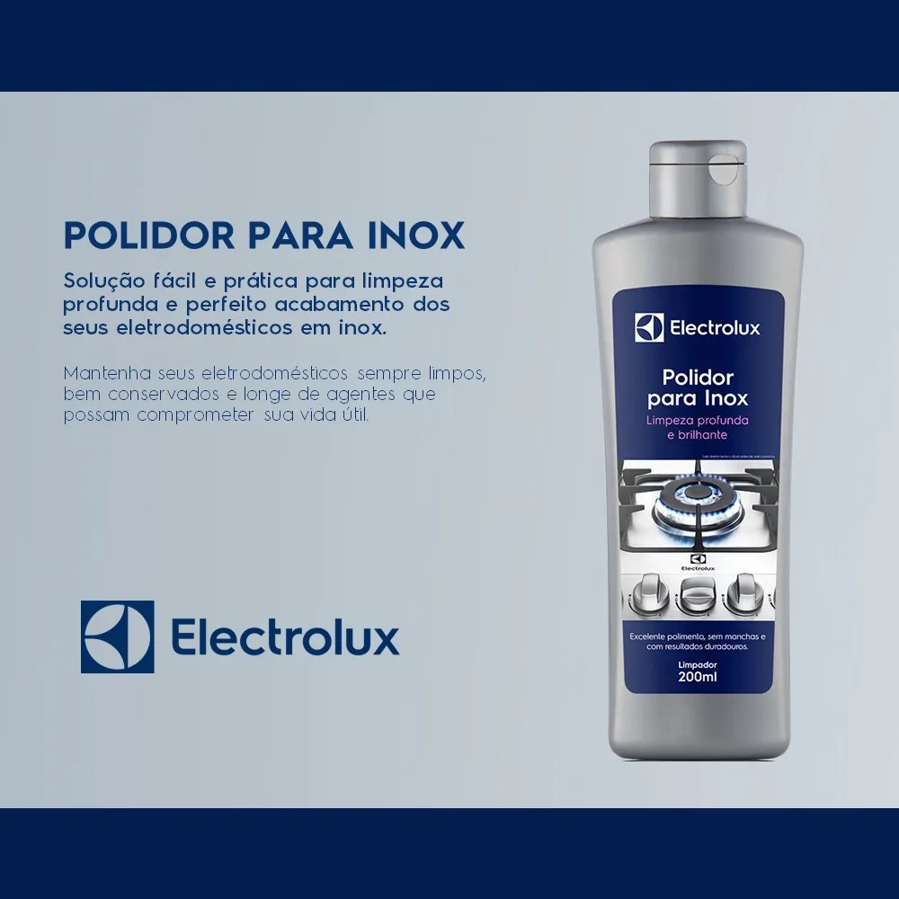 Polidor para Inox Electrolux 200ml